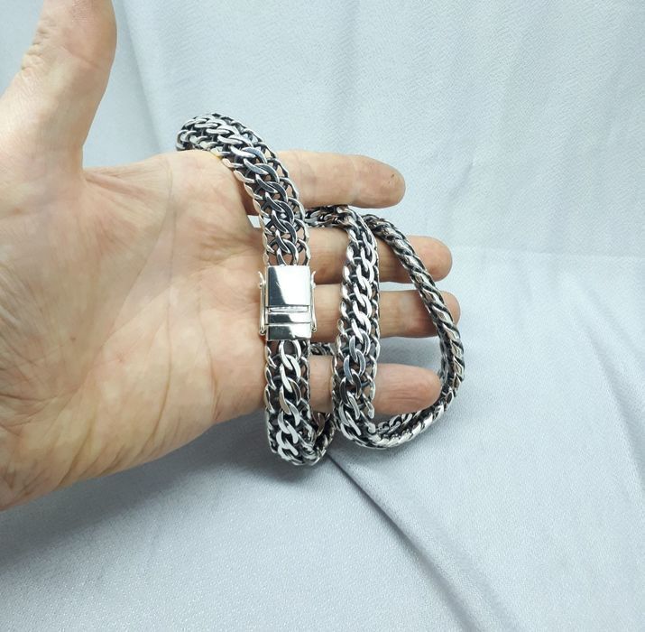 Срібний ланцюжок 200г серебряная цепочка серебро 925  срібна мужская