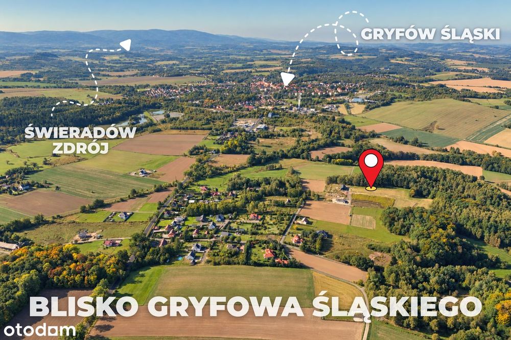 Ubocze | 1051 M²| Działka Przy Lesie| Warunki Zabudowy| Widok Na Góry - Widok 4