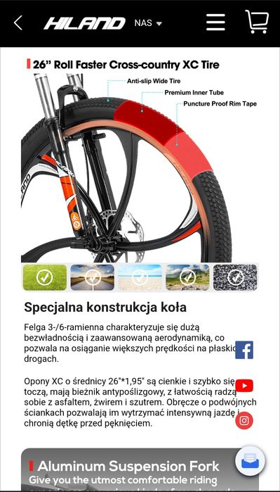 Sprzedam nowy rower 26"