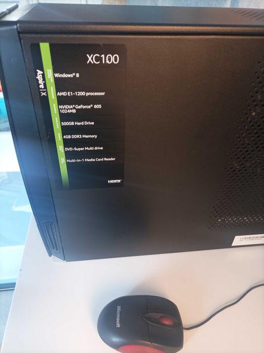 Computador Torre PC Acer Aspire XC100 | Windows 11 Pro e Office Pro