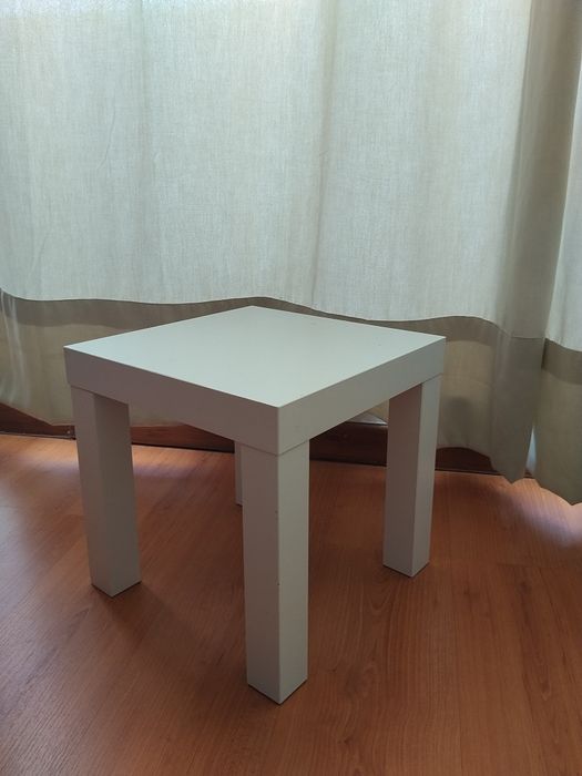Mesa de apoio branca IKEA