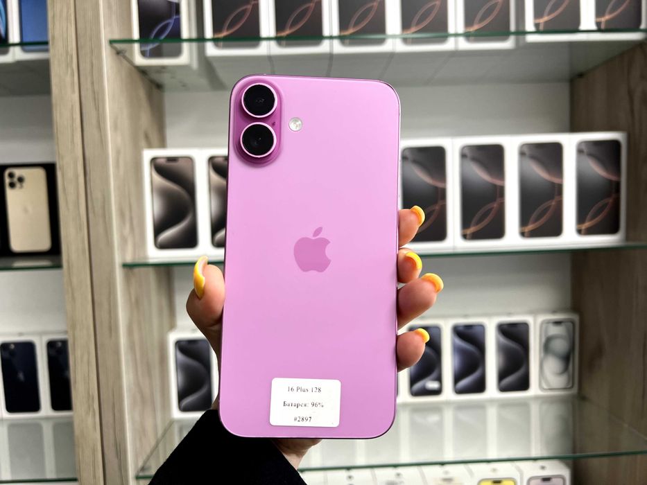 iPhone 16 Plus 128 GB Neverlock - Гарантія -  Магазин