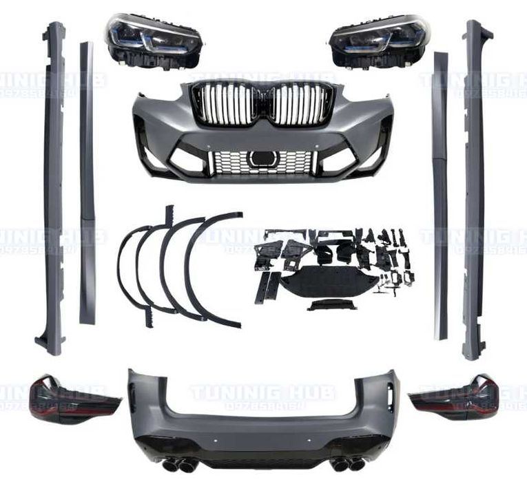 Комплект рестайлінгу BMW G01 X3 X3M LCI комплект рестайлинга г01 х3м