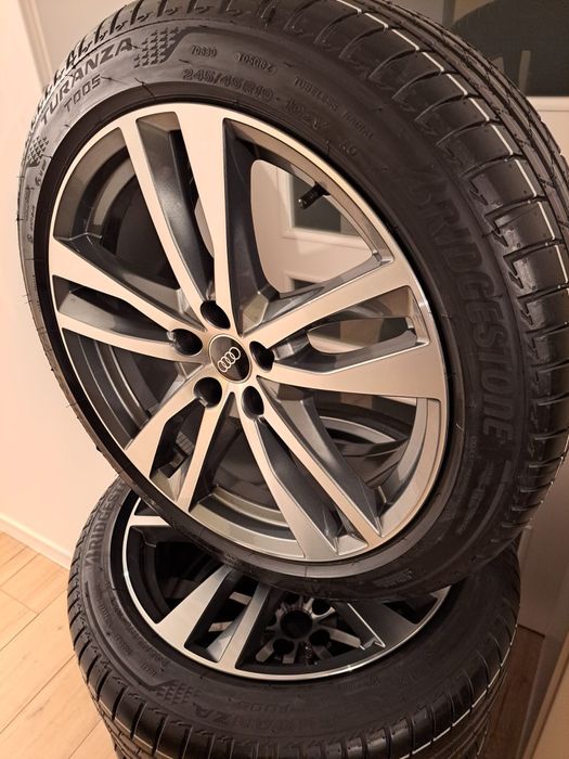 NOWE Felgi 19 Koła Audi A6 C8 C9 C7 4K0 ET40 8,5J 5x112 Bridgestone 2025r