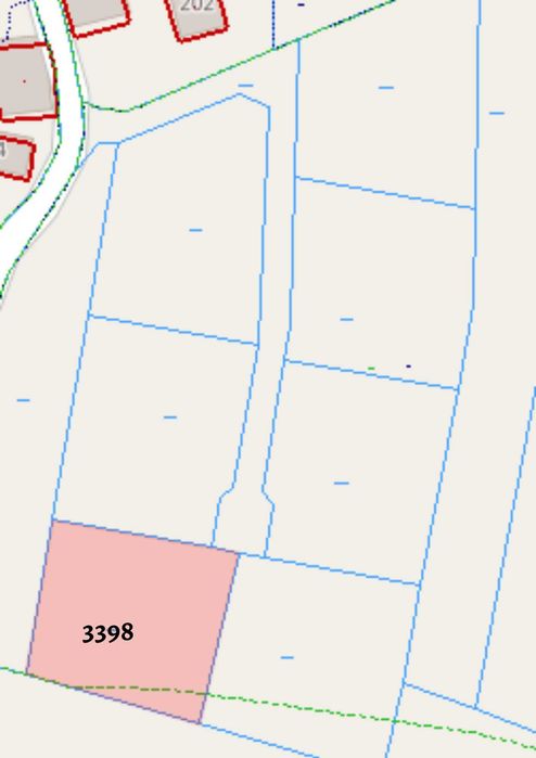 Działka budowlana - Strzelce Wielkie (powiat Brzeski, gm. Szczurowa) - Widok 3