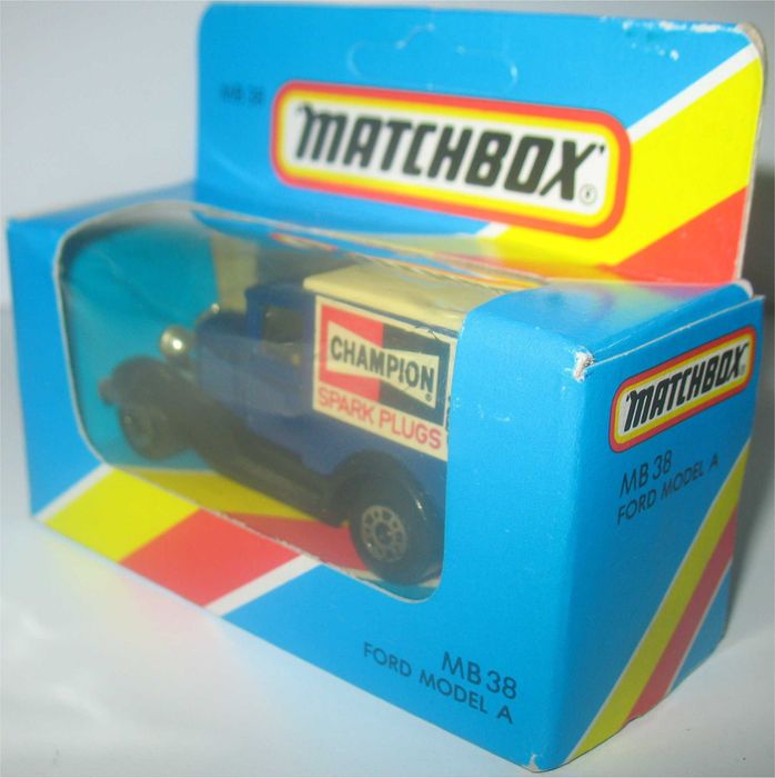 Matchbox - Ford Model A Van - Champion Spark Plugs (1983)