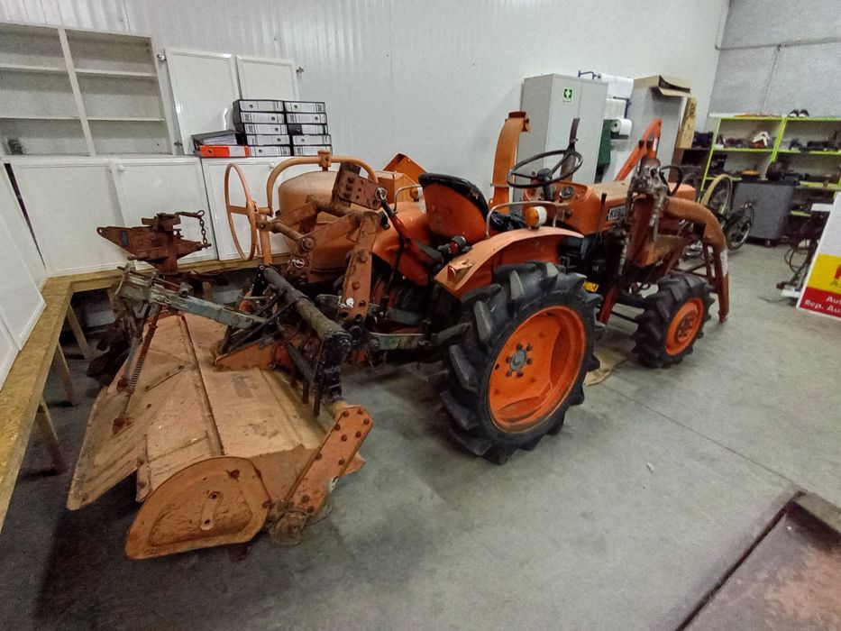 Kubota 1501DT 4x4 + Alfaias