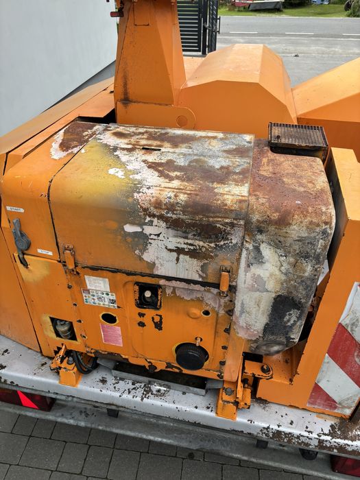 Rębak spalinowy Tunnissen TS 431 silnik Hatz 50 koni