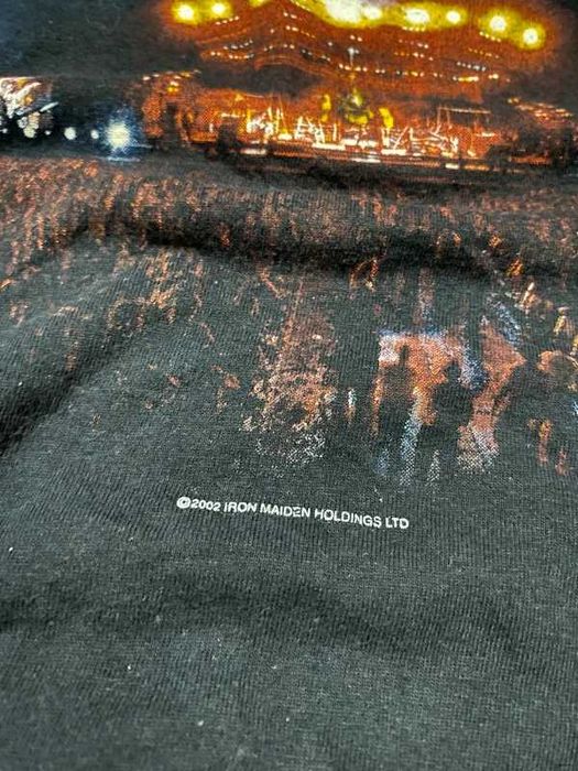 Koszulka męska Iron Maiden Rock in Rio Vintage merch 2002 XL czarny