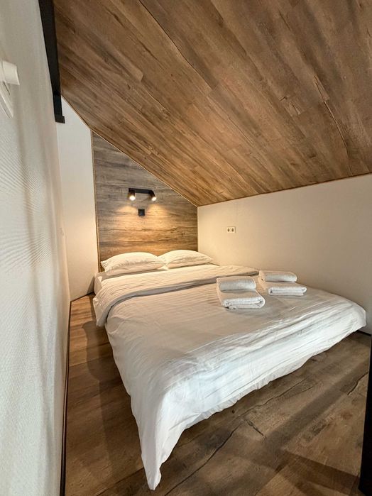 ApartPoltava Panoramic LOFT Дворівнева мансарда з виходом на терасу