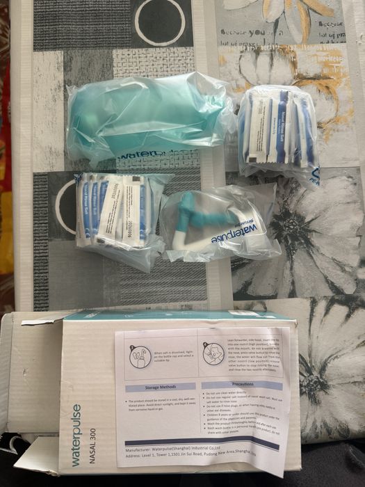 Kit de lavagem nasal