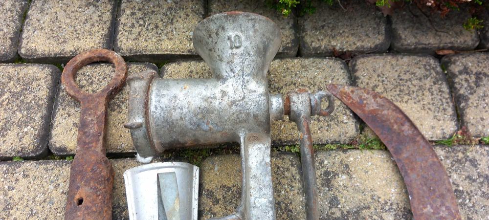 Skansen puszka na osełkę maszynka 10 tasak leśny cep cena za całość