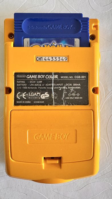 Gameboy Color Amarelo