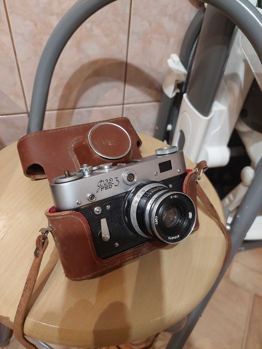 Aparat fotograficzny CAMERA Fed 3 Antyk Z czasów PRL