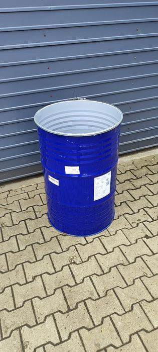 Beczka stalowa 200l po produktach spożywczych - czysta