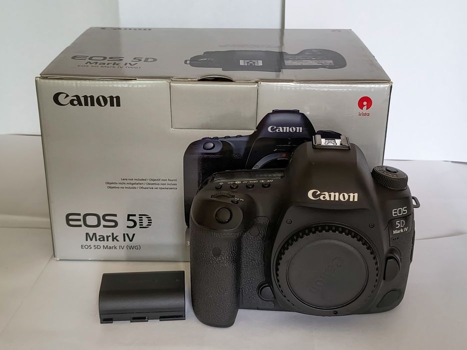 Canon EOS 5D Mark IV 【USED】 Canon EOS 5D Mark IV 30.4MP Digital SLR Camera - Black (Body