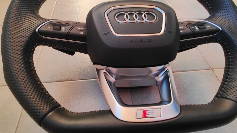 Volante MF AUDI Flat S-line Patilhas com Airbag