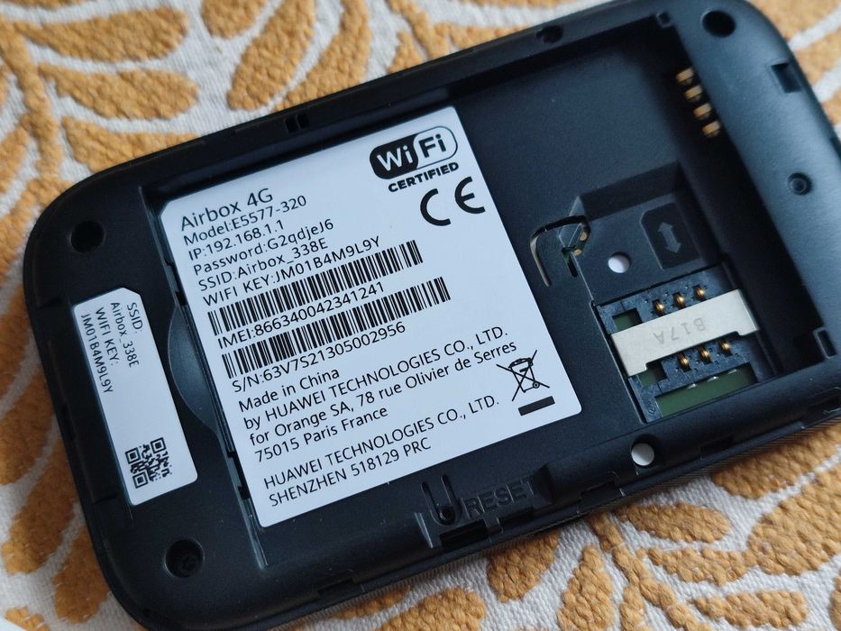 Huawei E5577,-320 4G Router Hotspot