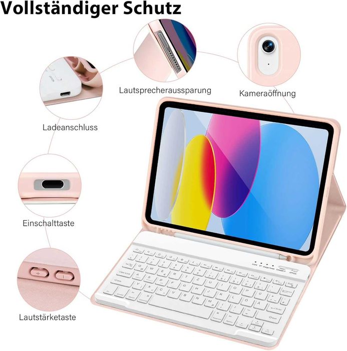 KBCASE Etui na klawiaturę do Samsung Galaxy Tab S8 Ultra