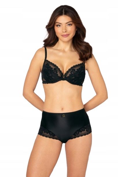 Róża Biustonosz Miękki Soft Czarny 80B