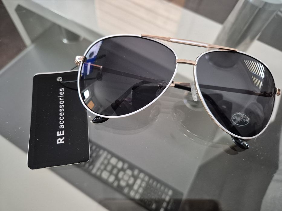 Męskie okulary przeciwsłoneczne