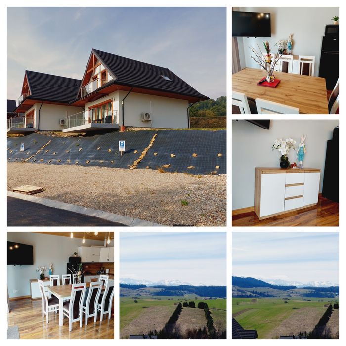 DOMEK W GÓRACH widok  na Tatry, Pieniny