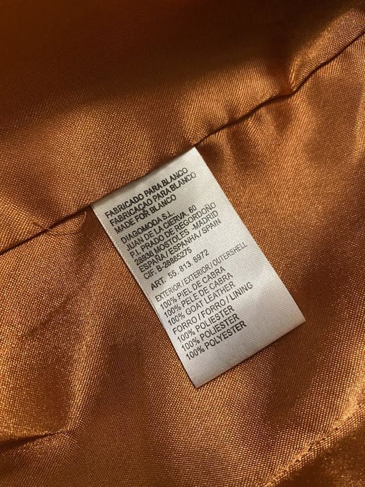 Blanco kurtka skórzana 100% skora naturalna S 36 ramoneska