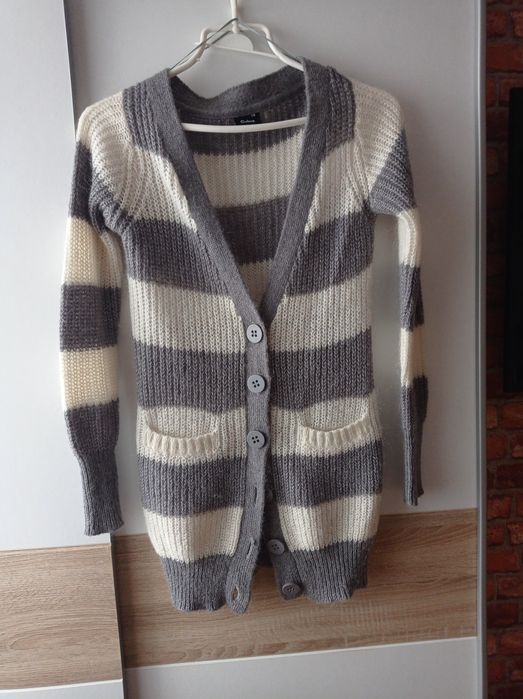 Sweter damski rozpinany