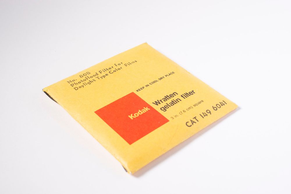 Nikon AF-1 Gelatin Filter Holder + Filtr Kodak Wratten