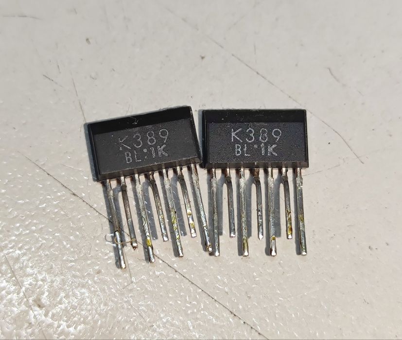 2SK389BL SIP-7 Toshiba Dual JFET Transistor