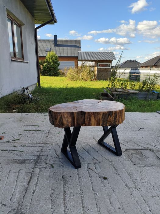 Stolik kawowy z dębu