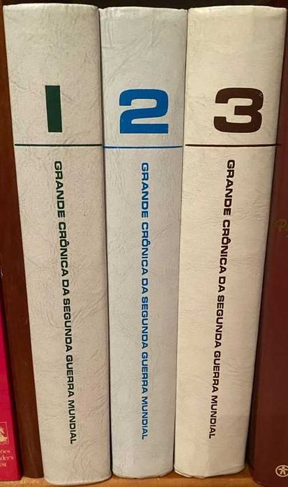 Grande crónica da segunda guerra mundial 3 volumes