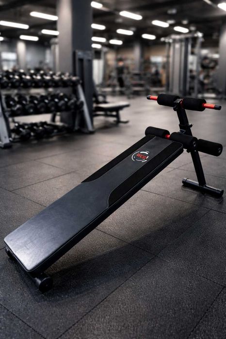 Лавка для преса складна PRO 1 | тренажер для пресу лава скамья на прес