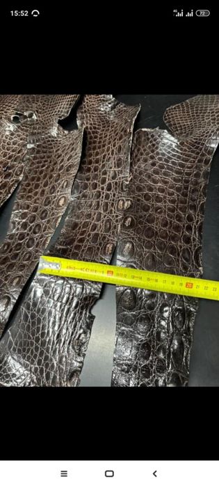 Куски кожи ,, Croco "ЭКЗОТИЧЕСКАЯ КОЖА