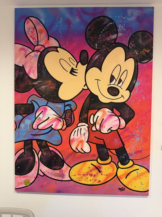 Quadro Minnie e Mickey