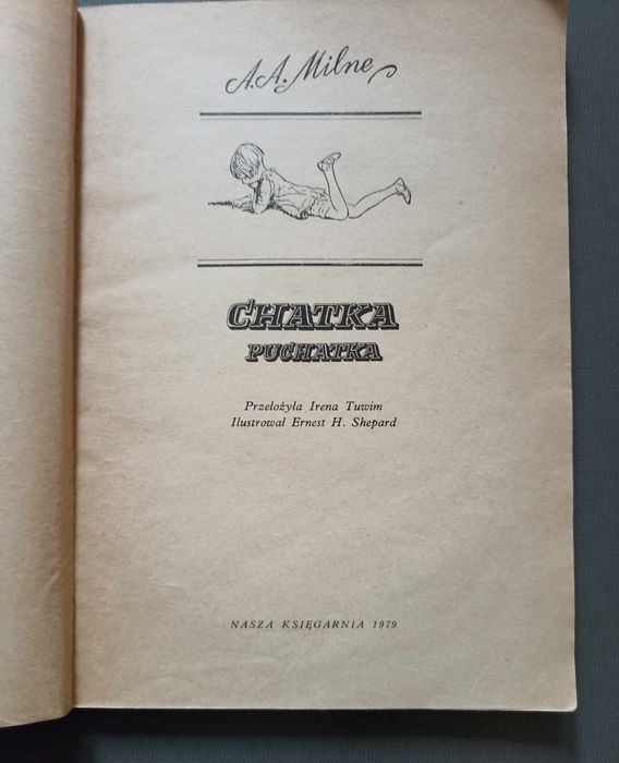 Kubuś Puchatek chatka Puchatka Milne