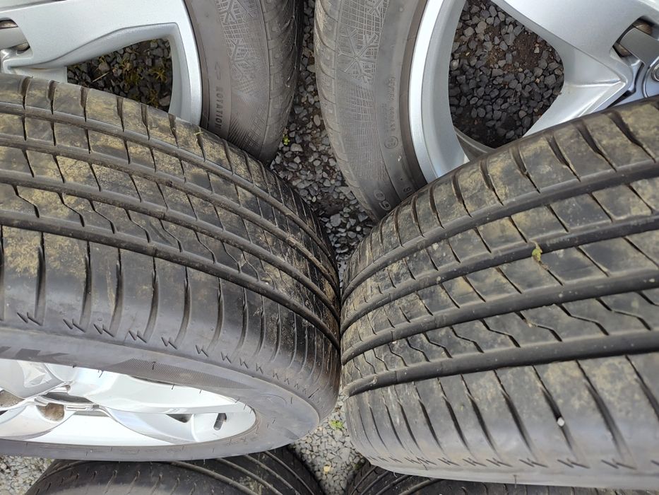Felgi 5 x 112 R16 Audi A4 A3 A6  z oponami firestone 225/55 R16