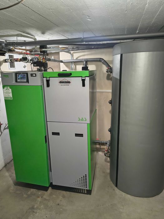 Montaż pieca na Pellet - Kietrz