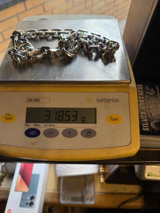 Srebrny łańcuch dla mężczyzny próby 925”