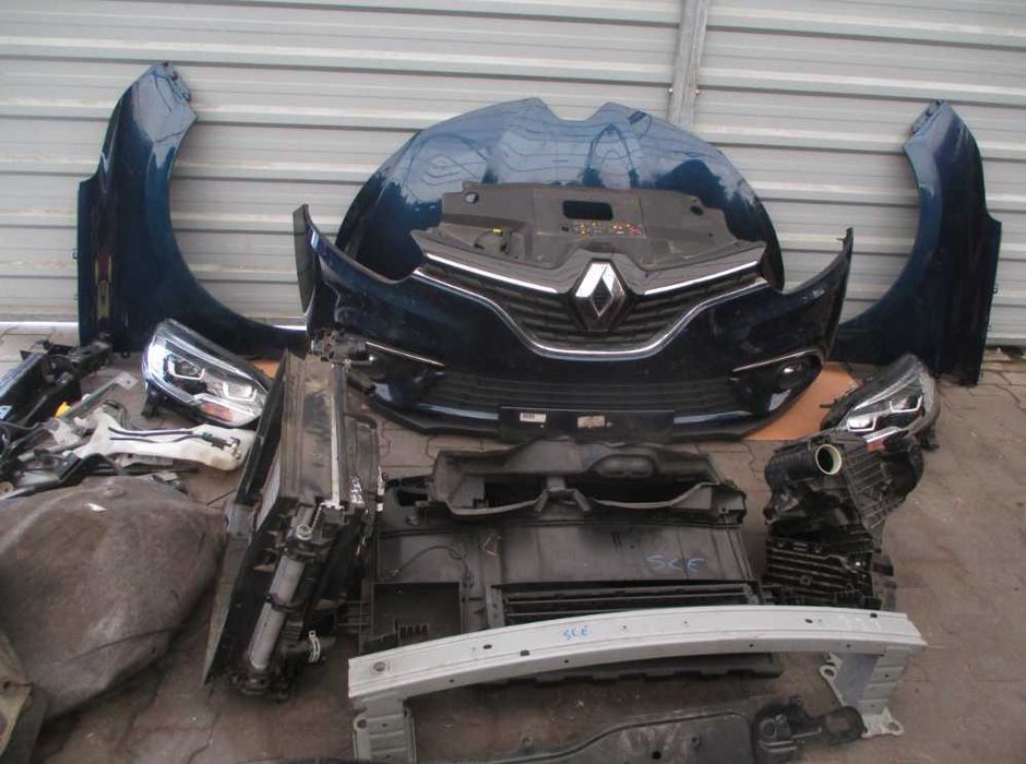 Бампер капот крыло фары комлект Renault Scenic III IV (2009-2026) рено сценік E-tech