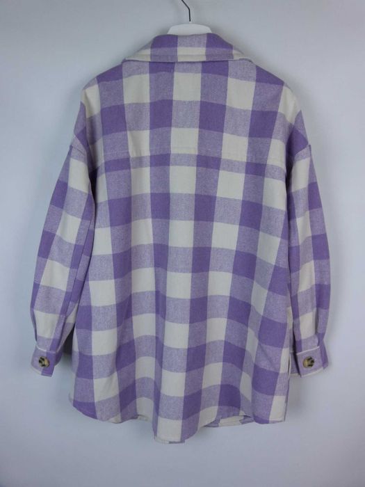 Primark grubsza koszula koszulowa kurtka krata 42 / 44