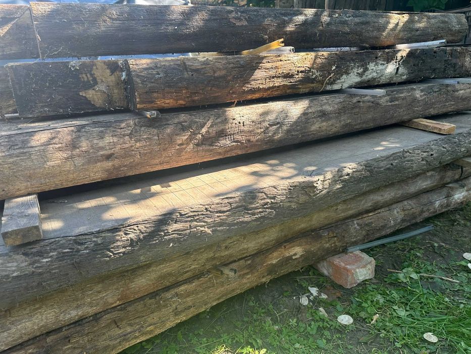 Дубові балки( лаги) \ під підлогу