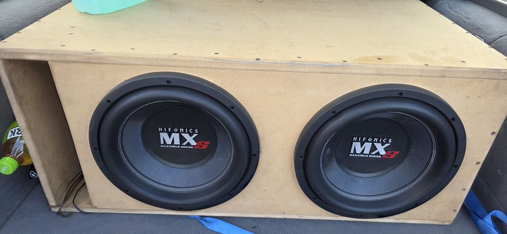 HiFonics Maxximus MXS 2x12" 3000W RMS + SounDigital 3000.1