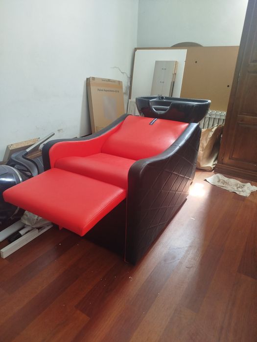Lavatório de cabeleireiro/barbeiro