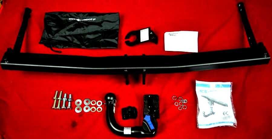 WYPINANY HAK Holowniczy + Moduł 7Pin Skoda Octavia III od 2013 do 2020