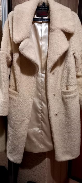 Жіноча демісезонна шуба Teddy