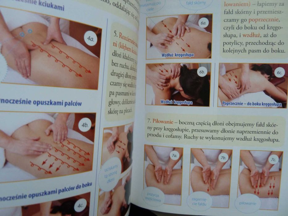 Ćwiczenia  kręgosłupa, Masaż  leczniczy całego ciała, kręgosłupa.3szt.