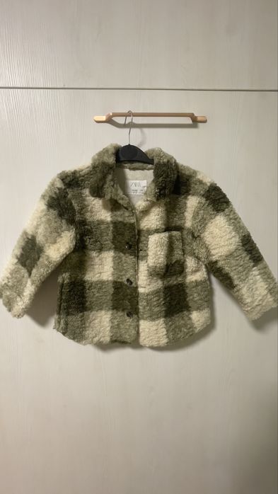 Куртка шерпа zara