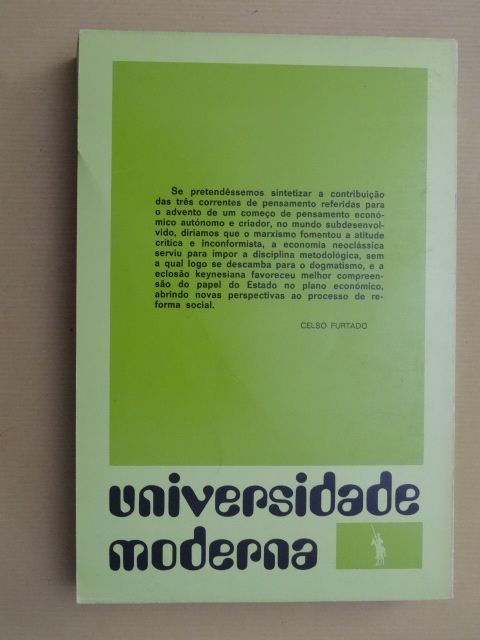 Teoria e Politica do Desenvolvimento Económico de Celso Furtado
