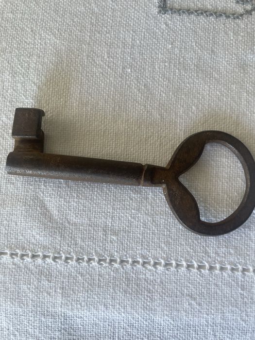 Chave antiga de porta de armário